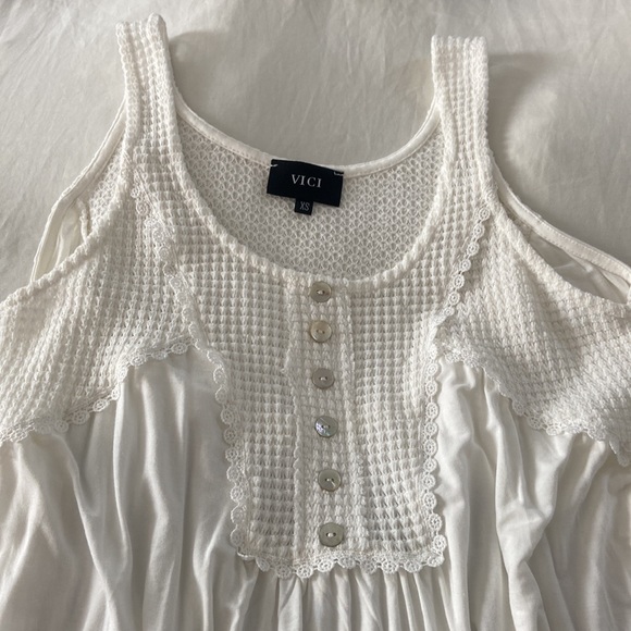 Vici wonderful day relaxed knit tunic tank top - Picture 4 of 8